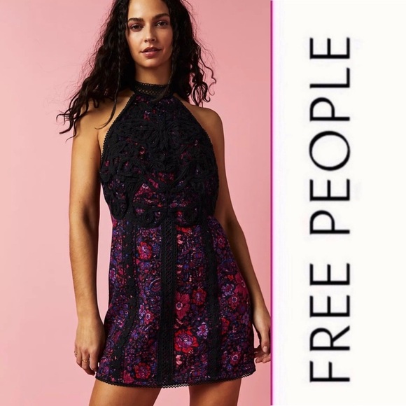 NWT Free People Miss You Mini Dress, Size 0, MSRP $130 - Picture 1 of 11